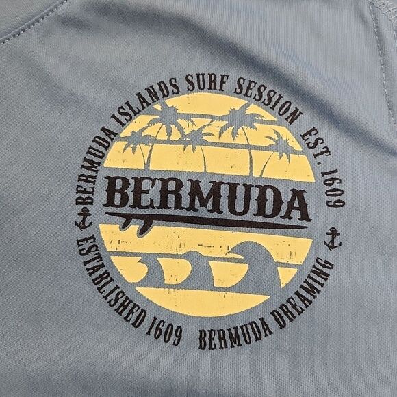 BERMUDA ISLANDS SURF SESSION Tank Rash Guard 40 UPF NWT - Picture 1 of 6